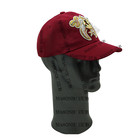 Shriner Masonic Maroon Handmade Cap    gold Tassel  Embroidered Jewel   Adjustable