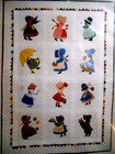 Betty Alderman Design Old-fashioned Sunbonnets Quilt Top Pattern 43 X 60