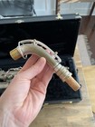 Vintage 1930 Conn Transitional Silver Alto Saxophone Sax Gold Bell Beautiful    