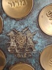 Passover Seder Plate Wall Hanging 11 25    Kisuit Made Copper Jewish  l3 