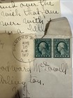 Antique 1917 Hand Written Letter