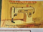 Singer Sewing Machine Manuals Lot  Model 237 Instruction Booklet   No  66