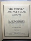 1940 Modern Postage Stamp Album Clark Scott W  Lots Of Stamps World Us Vintage