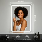   Led Bathroom Mirror  20x28-inch Vanity Mirror With Backlight Illumination
