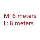 6 8 Meters Chinese Fly Dragon Dance Prop Silk Ribbon Festival Performance Prop