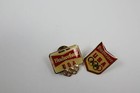 Lot Of 2 Vtg 1988 Budweiser Beer Sponsor Seoul Team Usa Olympic Lapel Pins