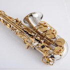 Japan New A-wo37 Alto Saxophone Nickel Plated Gold Key Professional With Casejap