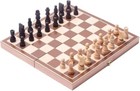 15  Classic Vintage Standard Folding Wooden Chess Set Foldable Games Board New