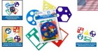 Explore Shapes With Our 5-piece Tracing Template Set Designed For Young Learners