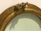 Antique Brass Ship Porthole Window 15  Glass Nautical Maritime Marine Salvage
