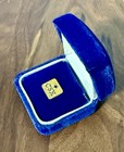 2 3 Grams 10k Gold Csx Railroad 20 Year Service Pin Award Jostens With Emerald