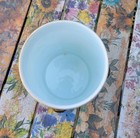 Antique Bohemian Opaline Glass Vase    hand-painted Enamel Floral   Butterfly1890