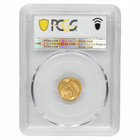 1862 Indian Princess Head Gold Dollar  1 Pcgs Ms 62