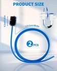 2 Pcs Condensate Trap Flexible Drain Brush  48 Inch Drain Line Cleaning Brush  C