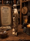 Baldr Norse Mythology God Of Light Bronze Painted Resin Figurine Statue