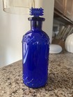 Cobalt Blue Medicine Bottle 6 1 2   