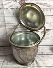Forbes Vintage Vacuum Insulated 13  Ice Bucket Silver Plate