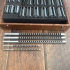 Dumont 10- 10a Minute Man Man Keyway Broach Cutter Set 18 Bushings 5 Broaches