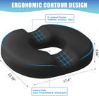 Donut Pillow Seat Cushion donut Chair Cushions For Postpartum Pregnancy   Hemorr