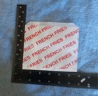  100  French Fry Fries Disposable Bags Large Paper Wrapper Warm Parties 