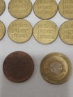 Peter Piper Pizza Tokens - 25 Tokens   50 Token Coin   5 Token Coin