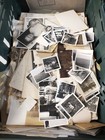 Huge Job Lot Of Vintage B w Photographs   Ephemera   Postcards 1000 s