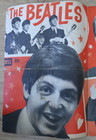 The Beatles Dell Original Poster 1964 Rare 18 x 53  Large Collectible Pre Owned