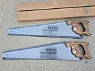 Pair Vintage Stanley Workmaster 10-point 26  Crosscut Saws Usa Original Box Nos