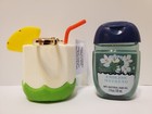 Bath   Body Works 2pc Coconut Drink Pocketbac Sanitizer Holder   Gel Sanitizer