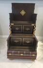Rare Vintage Maitland Smith Library Step Table  Mint Condition