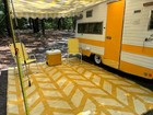 Rare 1969 Shasta Loflyte  Front Kitchen  Vintage Travel Trailer Camper