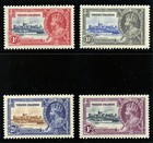 British Virgin Is 1935 Kgv Silver Jubilee Set Complete Mnh  Sg 103-106  Sc 69-72