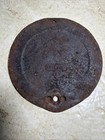 Vintage John Deere Moline Ill Old Time Cast Iron Planter Lid