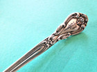 Gorham Sterling Silver Chantilly Pierced Olive Spoon Gilt Bowl Old Marks W Mono