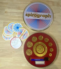 Spirograph Die-cast Collector s Set 14pc Golden Metal Wheels Collectible Tin