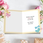 Cute Baby Shower Card For Girl  New Baby Girl Card Gift