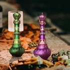 I Dream Of Jeannie Bottle From Mario-della Casa-second Season Mirrored Purple Bo