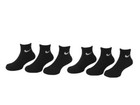 Nike Boy Socks Ankle Cushioned Athletic Youth Kids 6 Pack Shoe Size 10c-3y Black