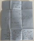 Stampless Folded Letter - 1853 To Daniel Norton Suffield Ct From Boston 5 Ct