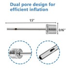  Homepa 35pcs Air Pump Needle Air Inflation Needle For Basketball Soccer Ball 