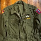 Vintage 1950   s Korean War Era M-51 Field Jacket 1952 Size Small Short M-1951