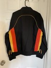 Mcdonald s Official Racing Bomber Jacket Mens Large 2026 Philcos Black Full Zip