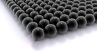 Black  68 Cal Nylon Riot Training Balls 100 Pack Reusable Self Defense Ammo