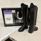 Tuffrider Children s Starter Back Zip Field Boots In Synthetic Leather - Size 12