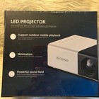 Movie Projector Home New Sealed Yg300 Mini Led 1080p Supported Hdmi Usb Av