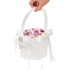 Wedding Ping Pillow And Flower Girl Basket Set For Wedding Ceremony Party