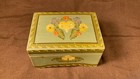 Hand Painted Toggenburger Bavarian Folkart Wooden Music Box Cuendet Movement