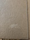 Antique Military Officer Photograph Black And White In Matted Folder Aldene Ny