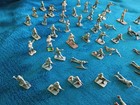 Vtg 1960 s Airfix S5 Ho   Oo Ww2 German Infantry 50 Pieces Mini Army Men Painted