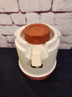 Vintage Aladdin   s Pump-a-drink Jug Cooler Drink Dispenser Gallon  585 Orange Usa